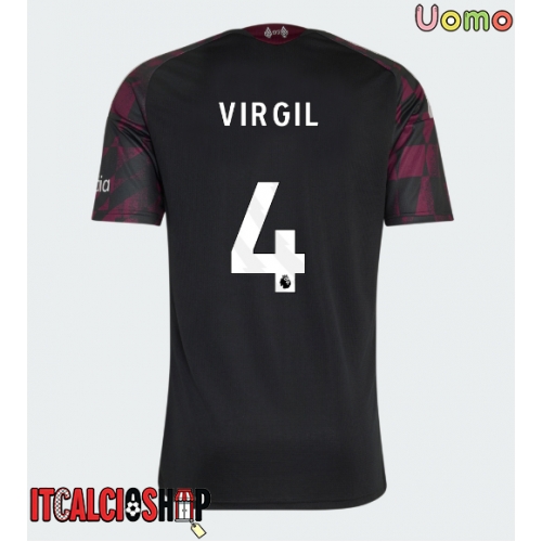 Liverpool Virgil van Dijk #4 Terza Maglia 2026-27 Manica Corta